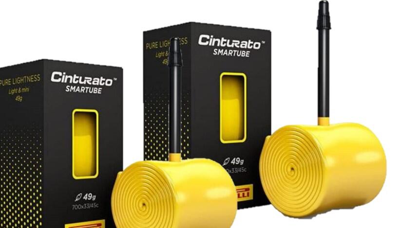 Embalagem de 2 câmaras de ar para bicicleta pirelli 33/45-622 cinturato smartube