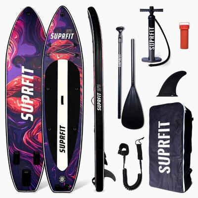 Suprfit stand-up paddling board vibrant lips