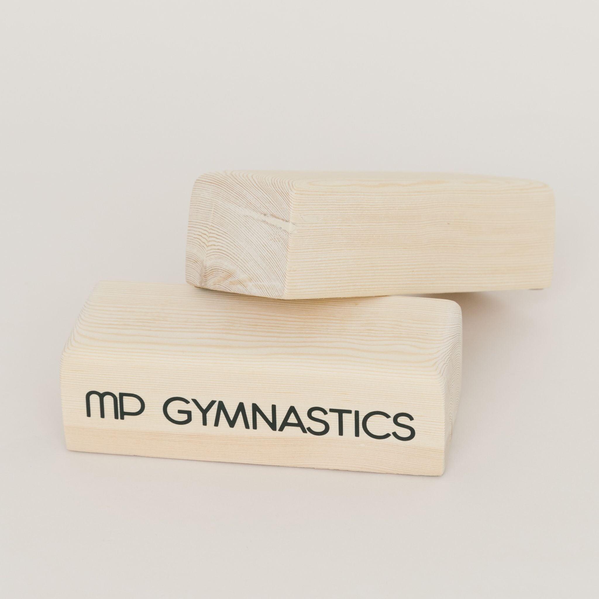 MP GYMNASTICS Blocchi da Terra per Mani da Ginnastica Legno