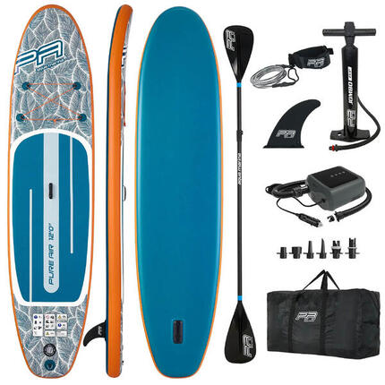 Aqua Marina Pure Air Tropic 12'0" 366 cm aufblasbares SUP Board + PBG 6 Pumpe