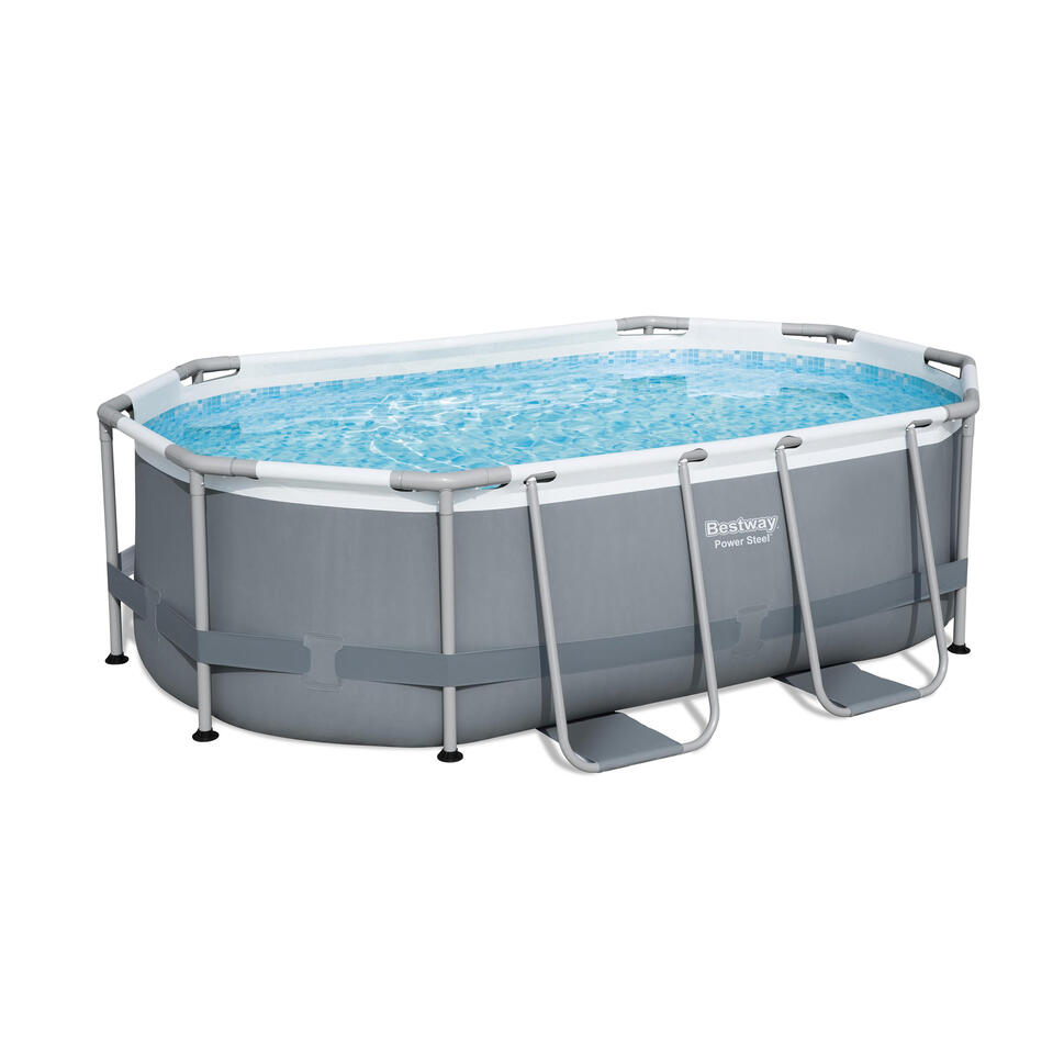 Basen stelażowy do ogrodu Bestway 305 x 200 x 84 cm zestaw 10w1
