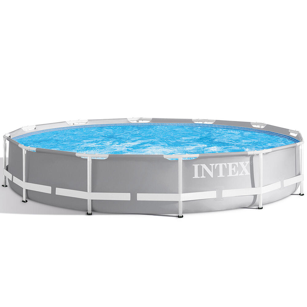 Piscine nuoto Intex 366 x 76 cm, Grigio 4/6