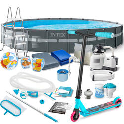 Piscine natation - Bassin Cadre gris adulte