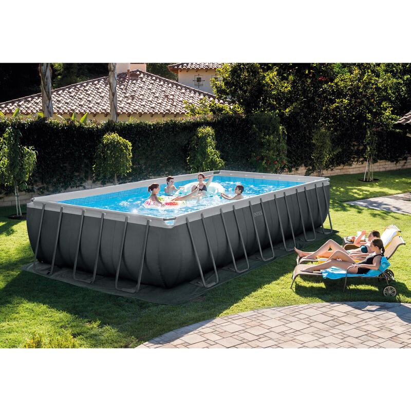 Basen ogrodowy stelażowy 732 x 366 x 132 cm zestaw 17w1 Intex 26364