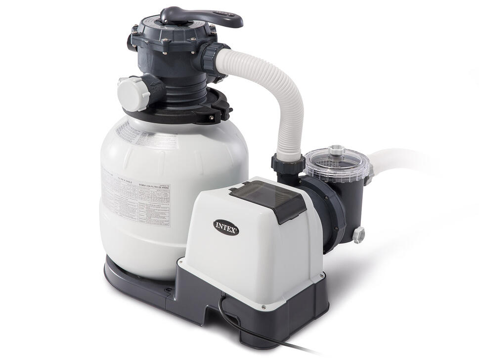 Pompa filtrująca piaskowa 7900 l/h + 25 kg piasku Intex 26646