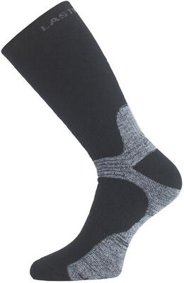 Calze - Ciclismo - Lana merino termica doppia fodera - Nero