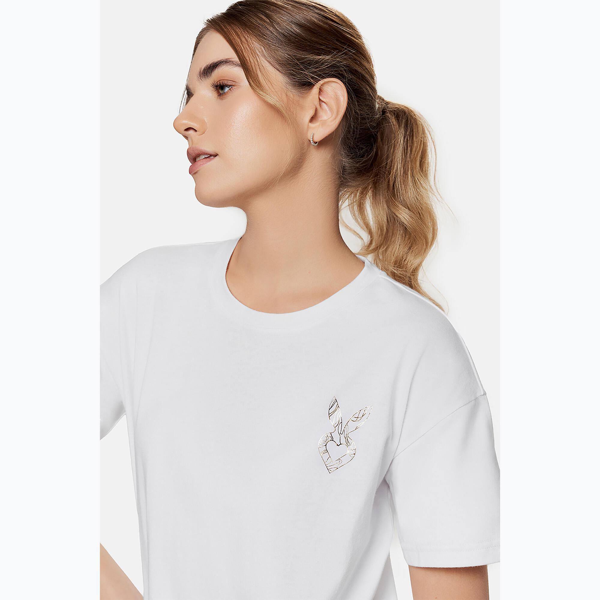 Top de treino feminino Cardio Bunny Bright 5/5