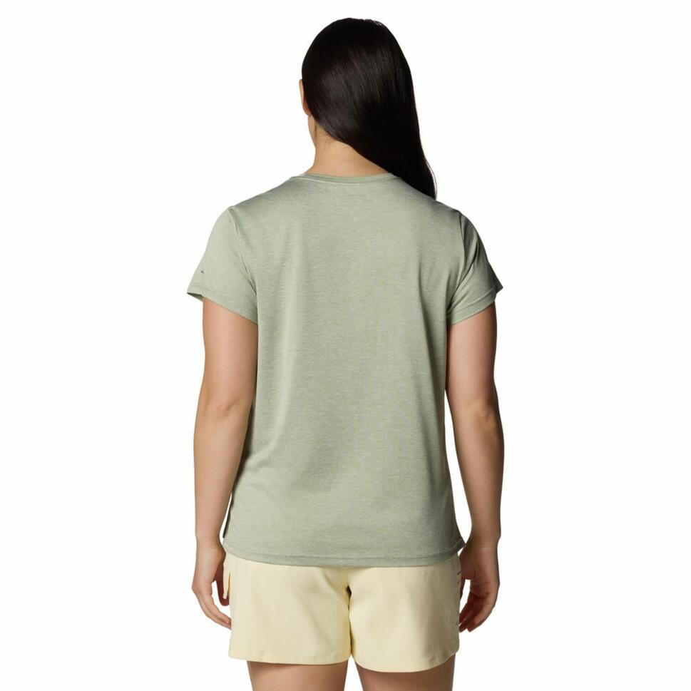 Koszulka techniczna damska Columbia BlueVista Hill Short Sleeve Crew