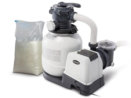 Pompa filtrująca piaskowa 7900 l/h + 25 kg piasku Intex 26646