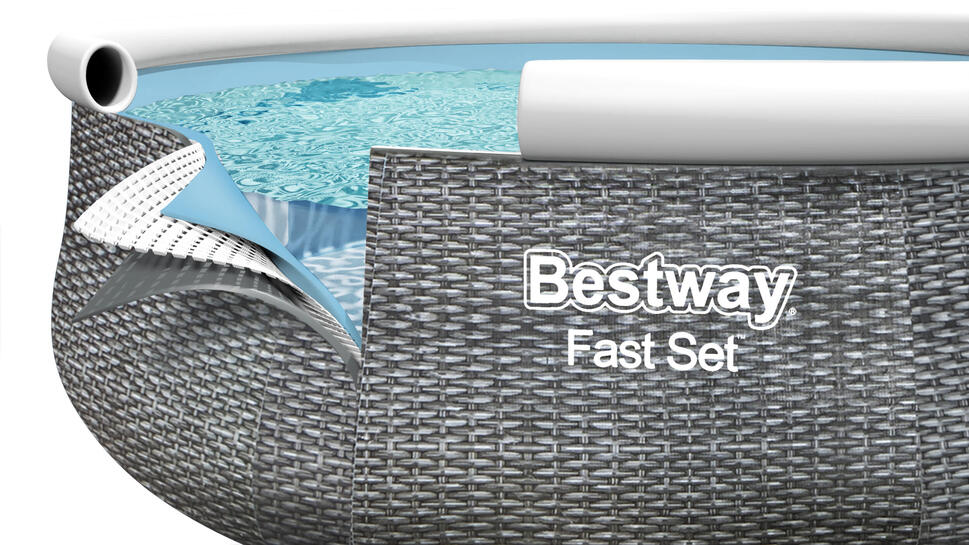 Basen ogrodowy rozporowy 396 x 84 cm 9w1 Bestway 57376