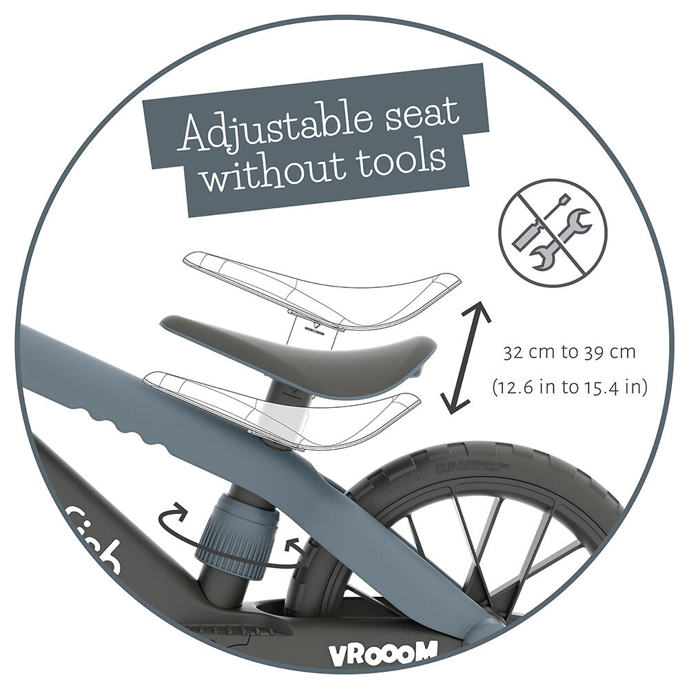 Roată de echilibru Chillafish BMXie VROOM, Antracit 3/7