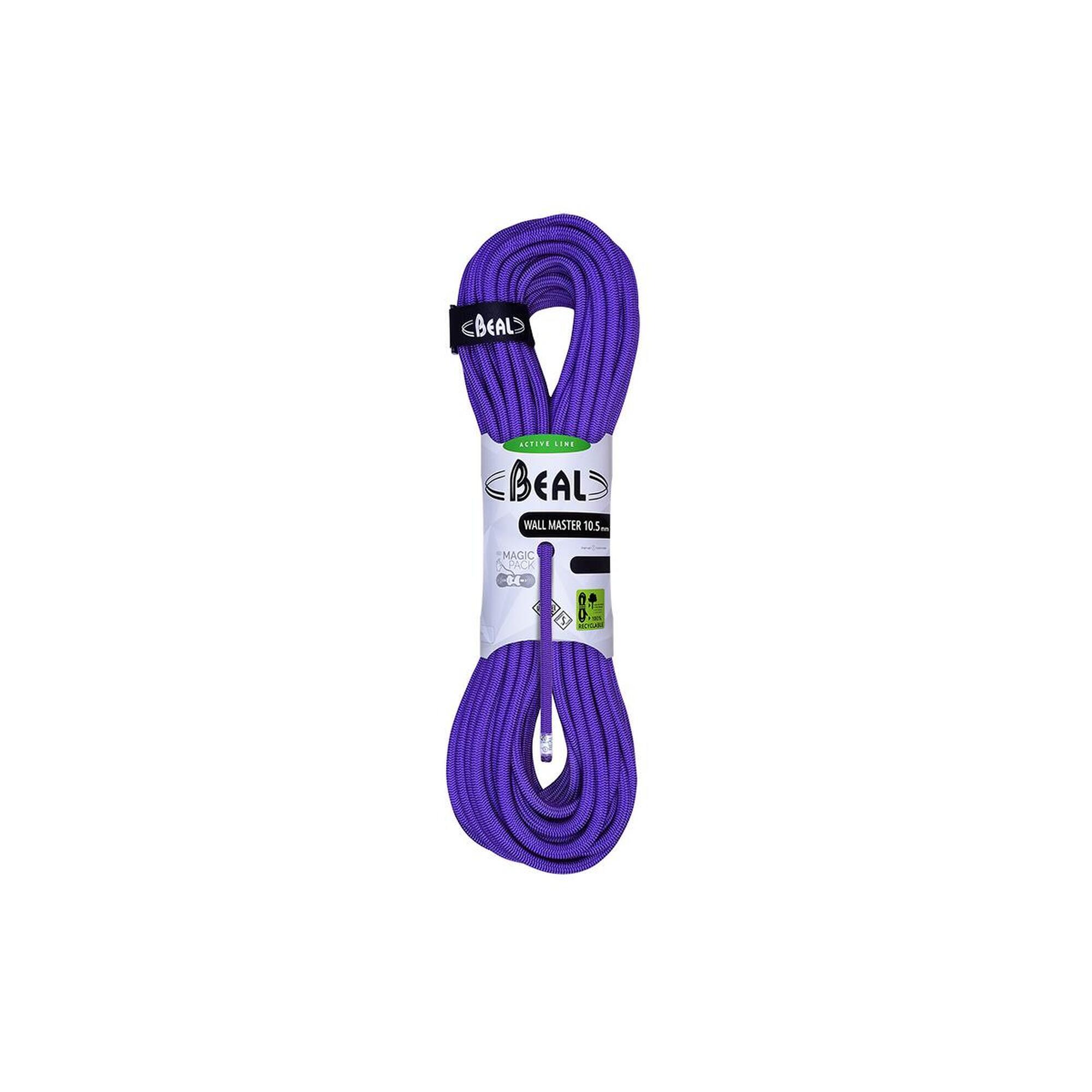 Lina Wspinaczkowa Beal Wall Master Unicore 10,5Mm 30M Fioletowa
