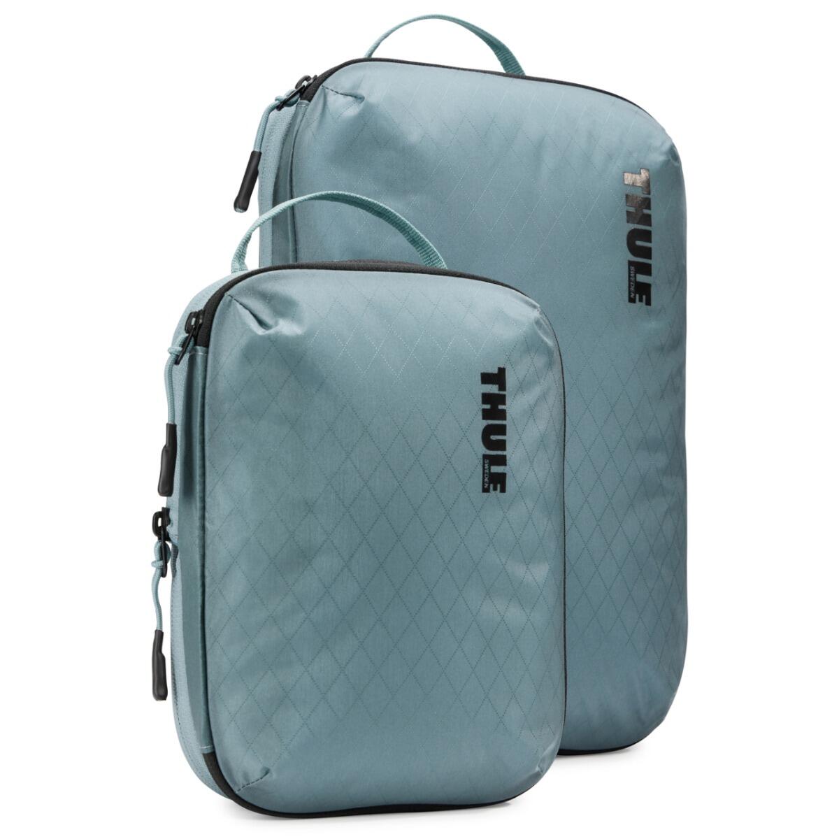 Set saculeti de depozitare Thule Compression Packing Cube mic + mediu, albastru 2/7