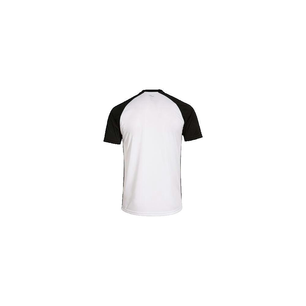Camiseta Manga Corta Fútbol Hombre Joma Tiger VI Blanco 2/5