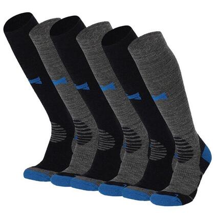 Xtreme Outdoor Socken Kompression 6er-Pack Multi Grün