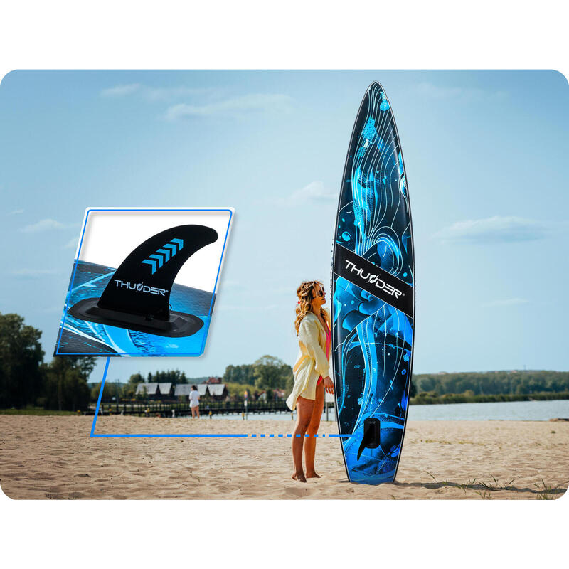 Deska SUP pompowana akcesoria THUNDER BLUET 365cm