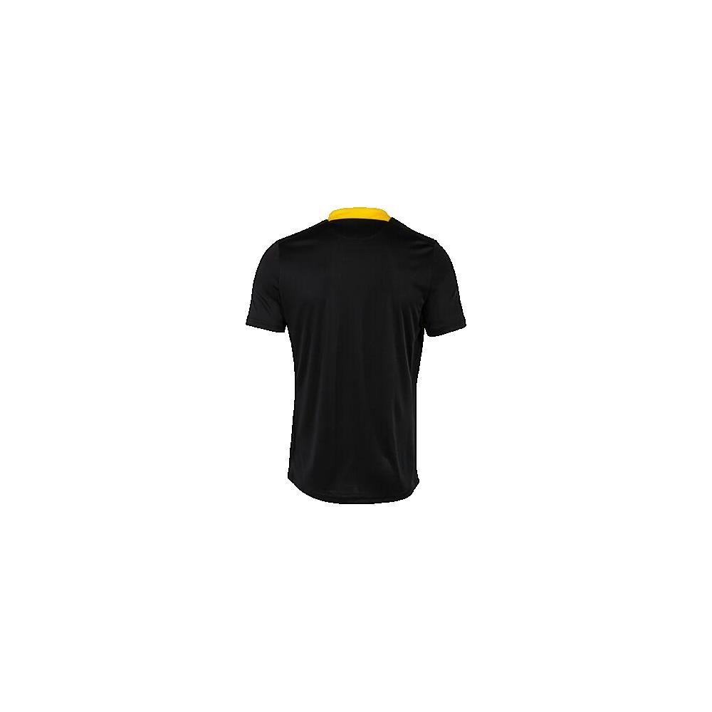 Camiseta Manga Corta Fútbol Niños Joma Flag III Negro 2/6