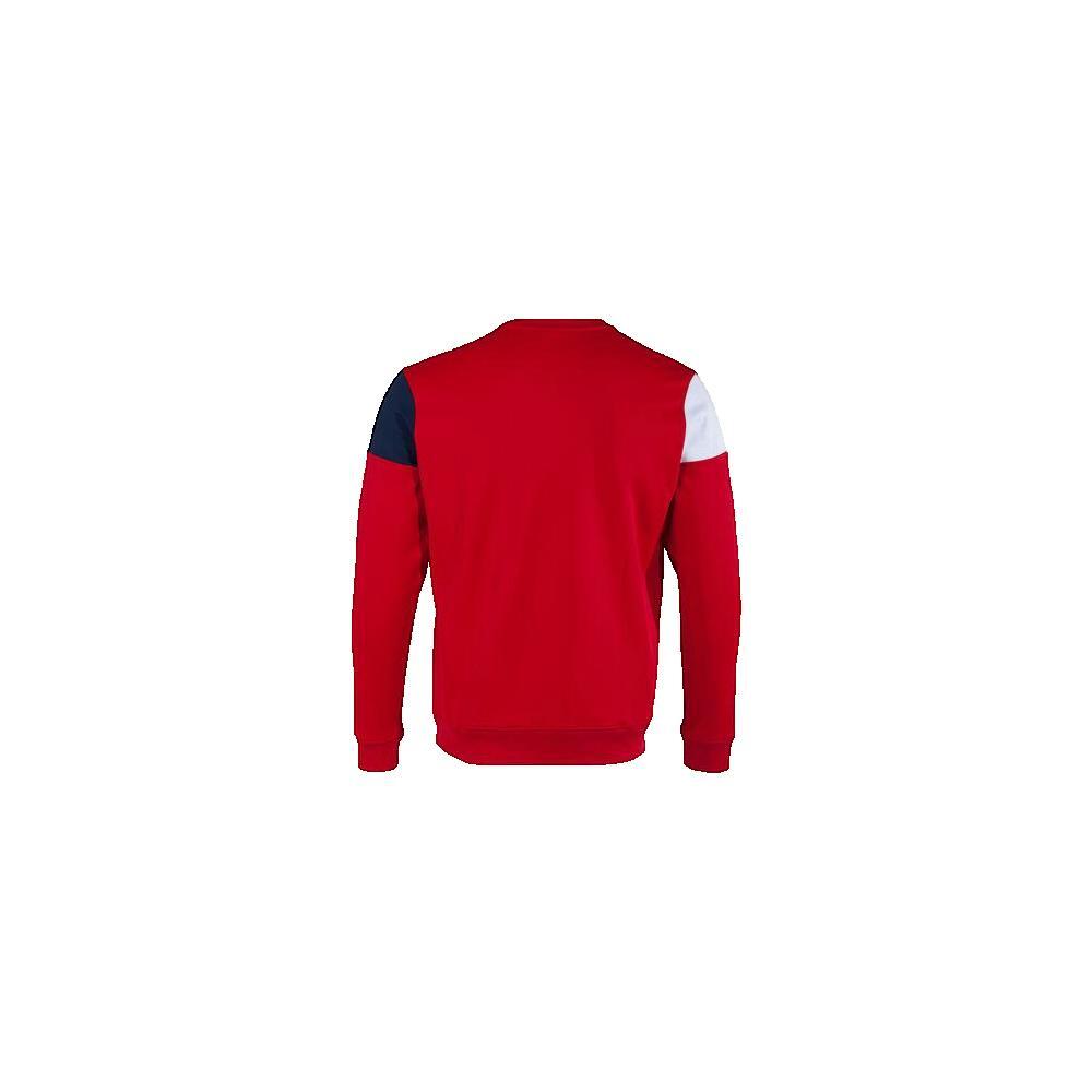 Sudadera Fútbol Hombre Joma Crew V Rojo 2/3