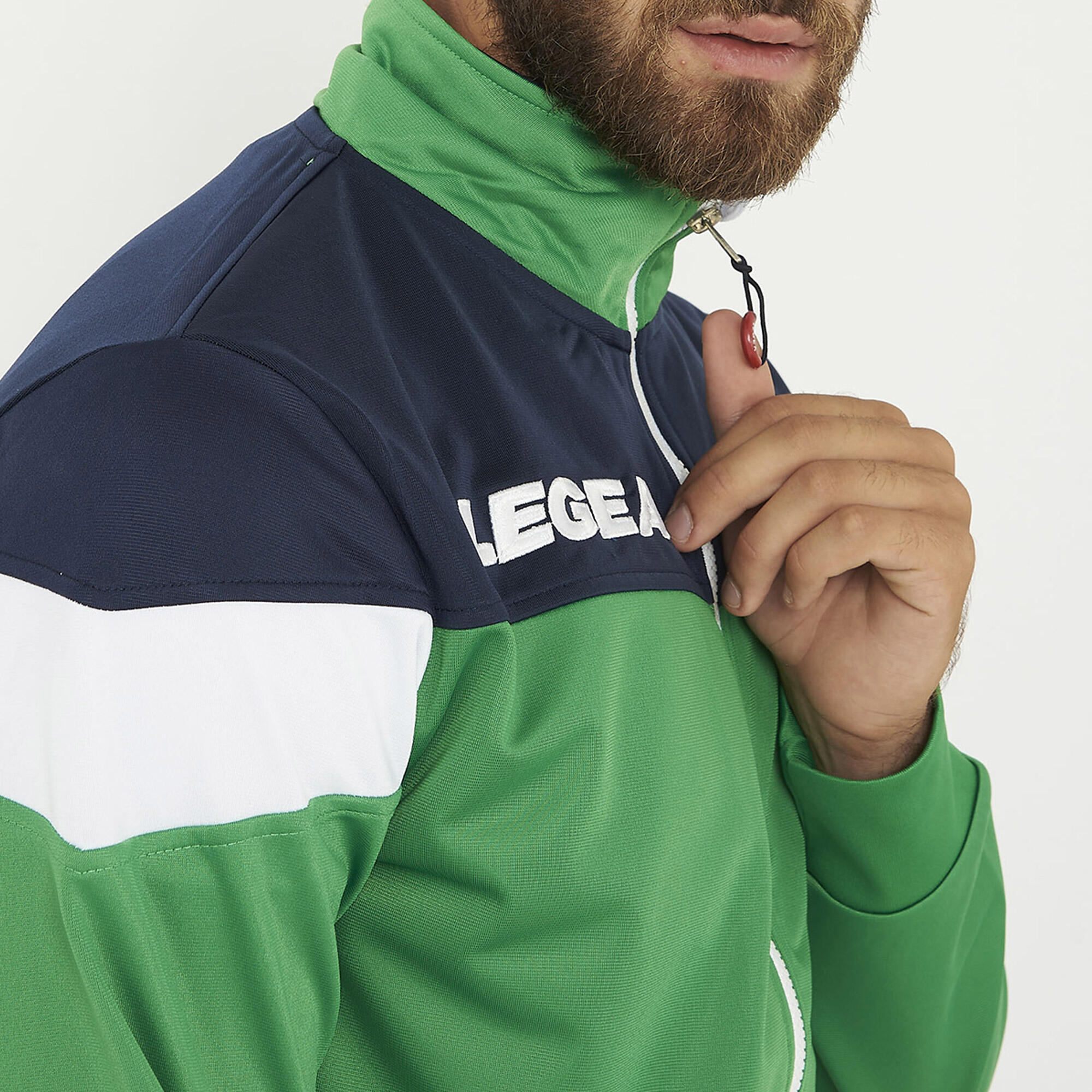 Sportjacke Bolivia grün-blau 3/7