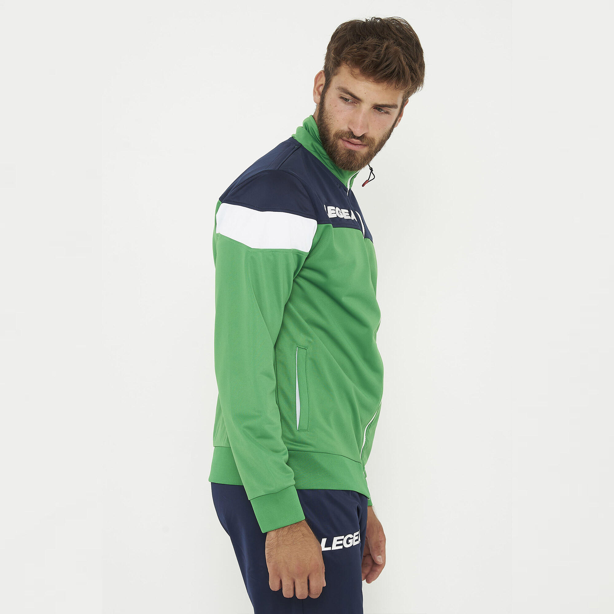 Sportjacke Bolivia grün-blau 5/7