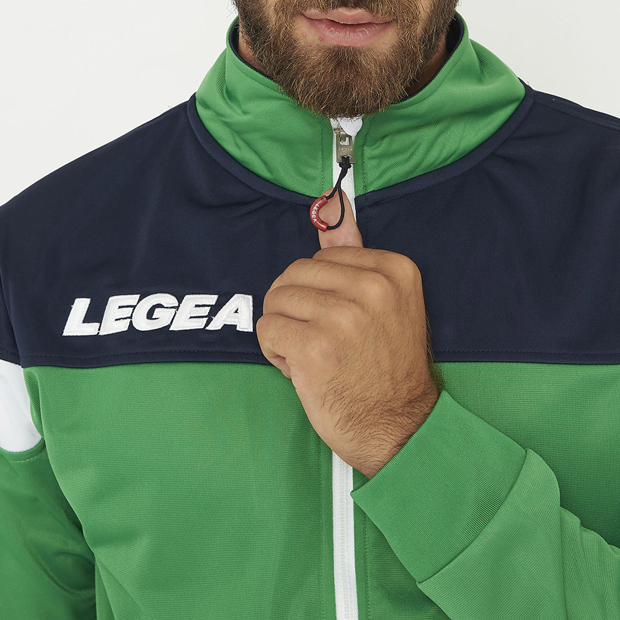 Sportjacke Bolivia grün-blau 4/7