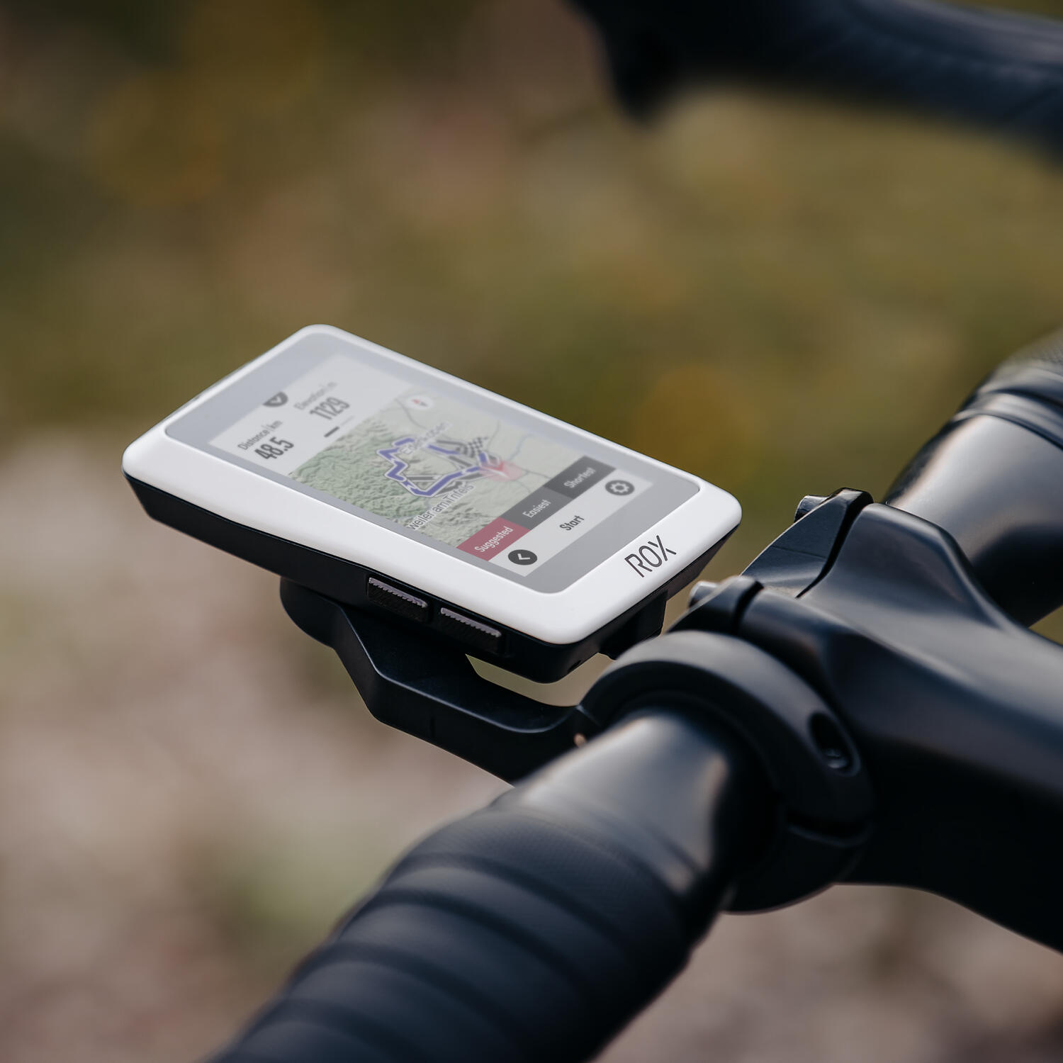 GPS-FAHRRADCOMPUTER ROX 12.1 EVO WEISS 4/8