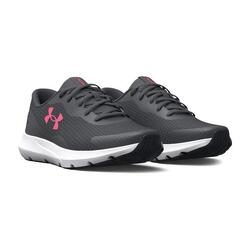 Chaussures de running Gris/Rose Femme Under Armour Surge 3