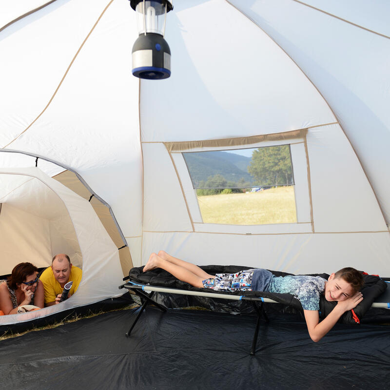 Tente dôme familiale Turin 12 – 12 personnes - 3 cabines - 840x720cm