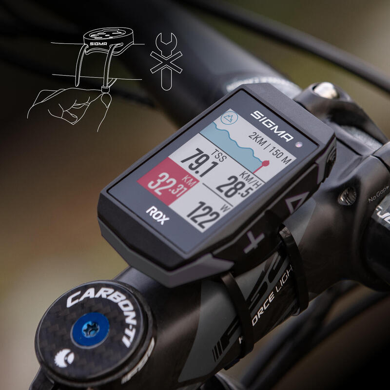 COMPTEUR GPS VÉLO ROX 11.1 EVO NOIR