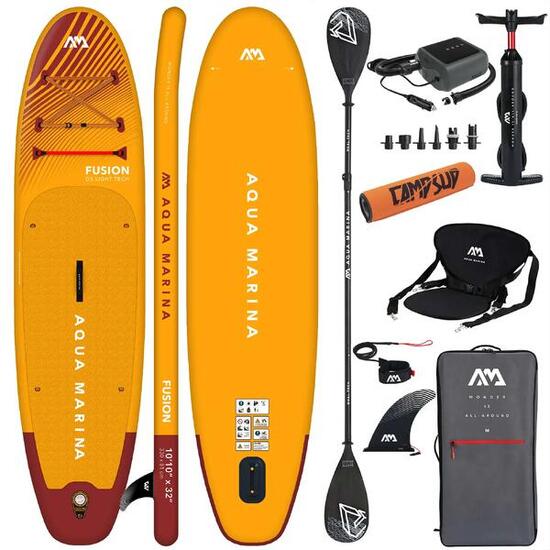 Aqua Marina Fusion 330 cm SUP Schwimmbrett BT-23FUP + SUPER COMBO