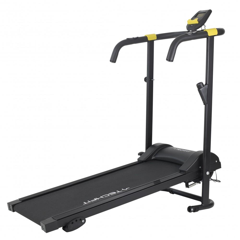 Banda de alergare magnetica TECHFIT MT40, suporta 100 kg, Pliabila