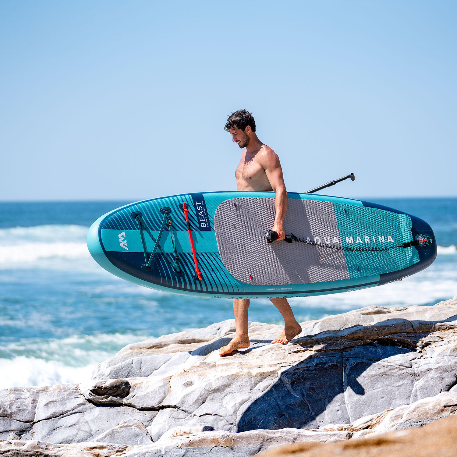 Deska Pompowana SUP Aqua Marina Beast 10'6" + SUPER COMBO 4/7
