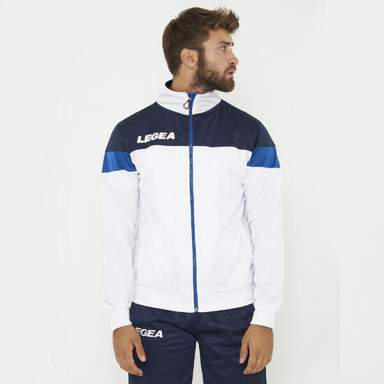 Sportjacke mit Reißverschluss BOLIVIA oversize blau
