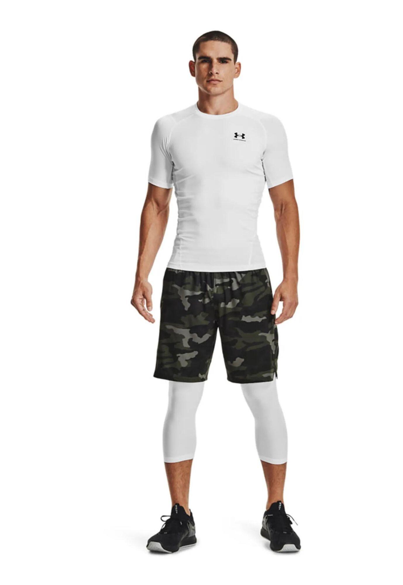 T-shirt de compression à manche courte Under Armour HeatGear Blanc pour homme 4/6