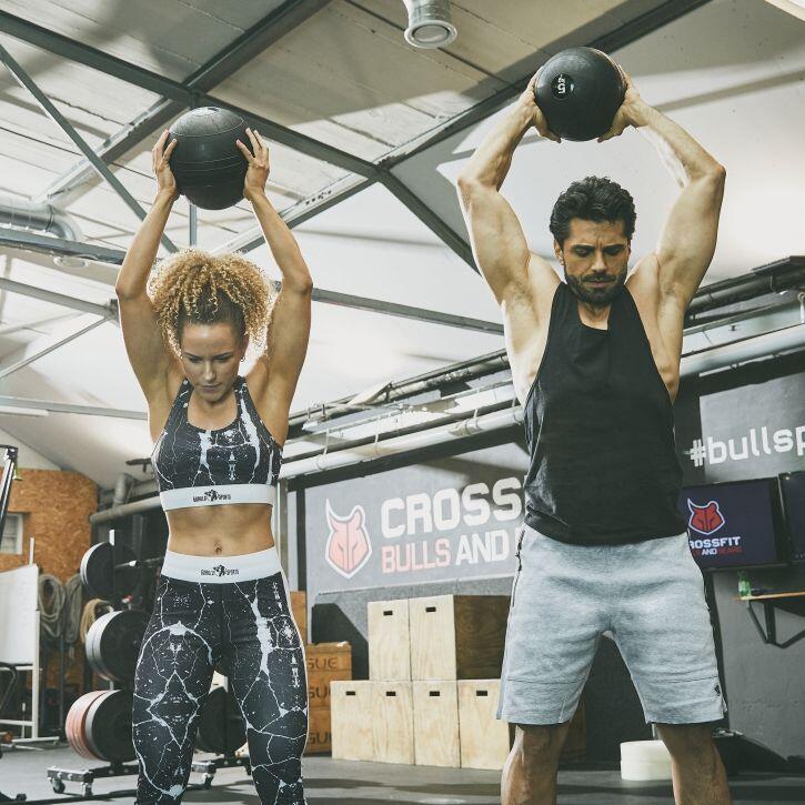 SLAM BALL CAOUTCHOUC | MUSCULATION | POIDS AU CHOIX DE 3KG À 20KG 3/7