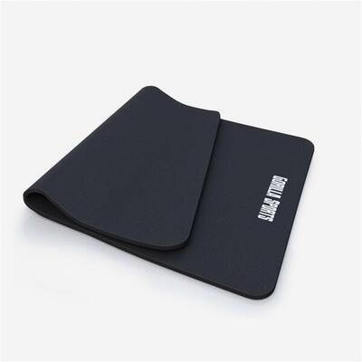 Yogamat deluxe (190 x 100 x 1.5 cm) - yoga mat - zwart