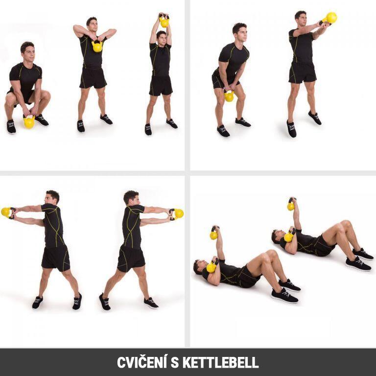 GORILLA SPORTS Kettlebell Neopren 2-32 KG