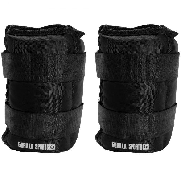 Unisex - fitness - 10 kg, suchý zip - manžety 7/7