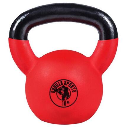 Kettlebell (2-32 kg) treningowy żeliwny gumowany Gorilla Sports