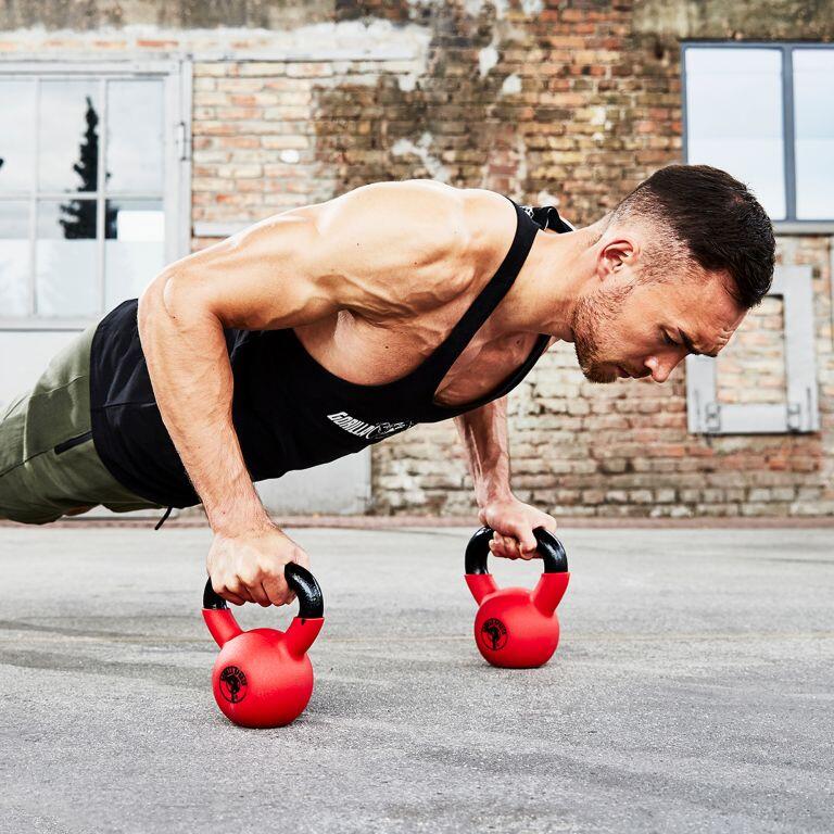 Kettlebell Guss mit Vinylbeschichtung 2 kg - 32 kg 3/7