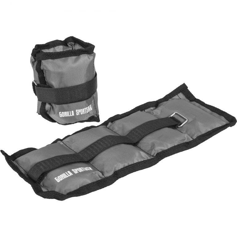 Greutăți pentru încheietură mană/gleznă 2 KG (2x1 KG) Gorilla Sports