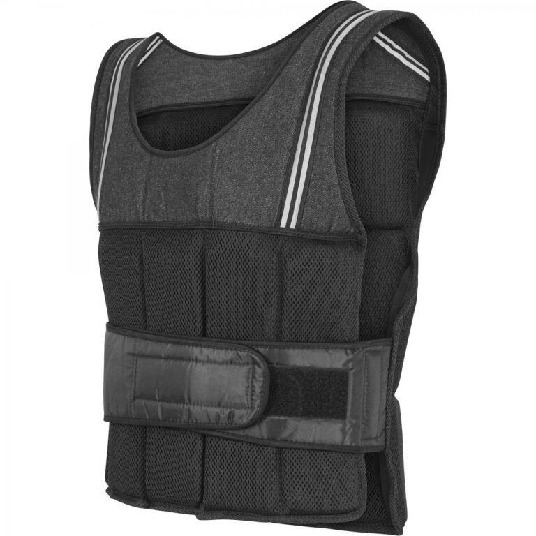 GILET LESTÉ AVEC BANDES RÉFLÉCHISSANTES / GILET D'ENTRAÎNEMENT | ACCESSOIRE MUSC 1/7