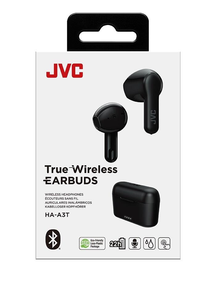 Auriculares JVC HA-A3T True Wireless, Bluetooth, 22h Bat Sensor táctil Negro 5/5