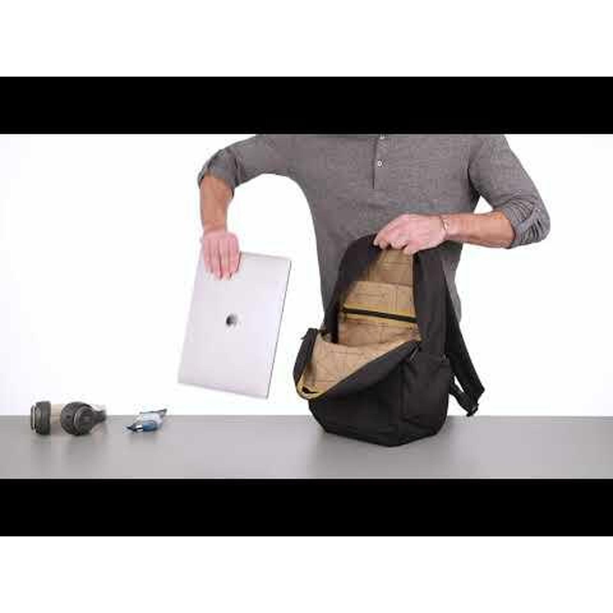 Rucsac urban cu compartiment laptop, Thule, Notus, 20L, Black