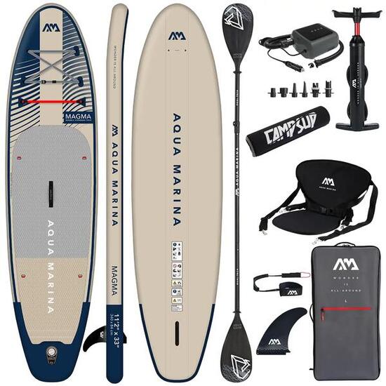 Aqua Marina Magma 11'2“ aufblasbares SUP Brett + SUPER COMBO