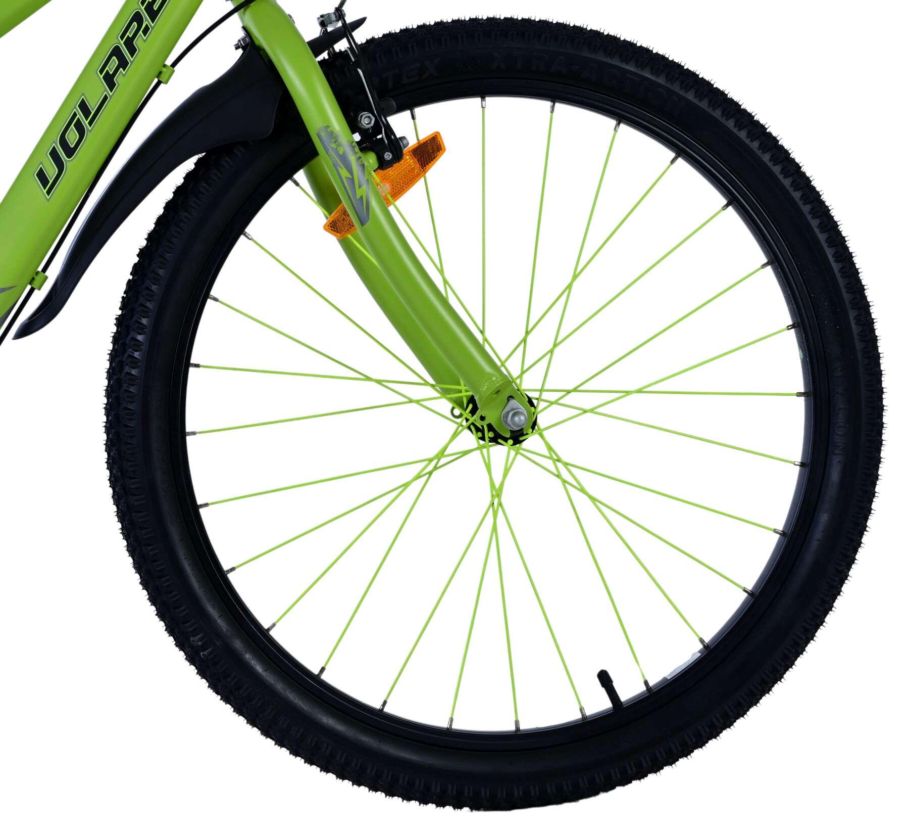 Volare Rocky Kinderfiets 24 inch met Shimano Nexus 3 versnellingen in groen 4/7