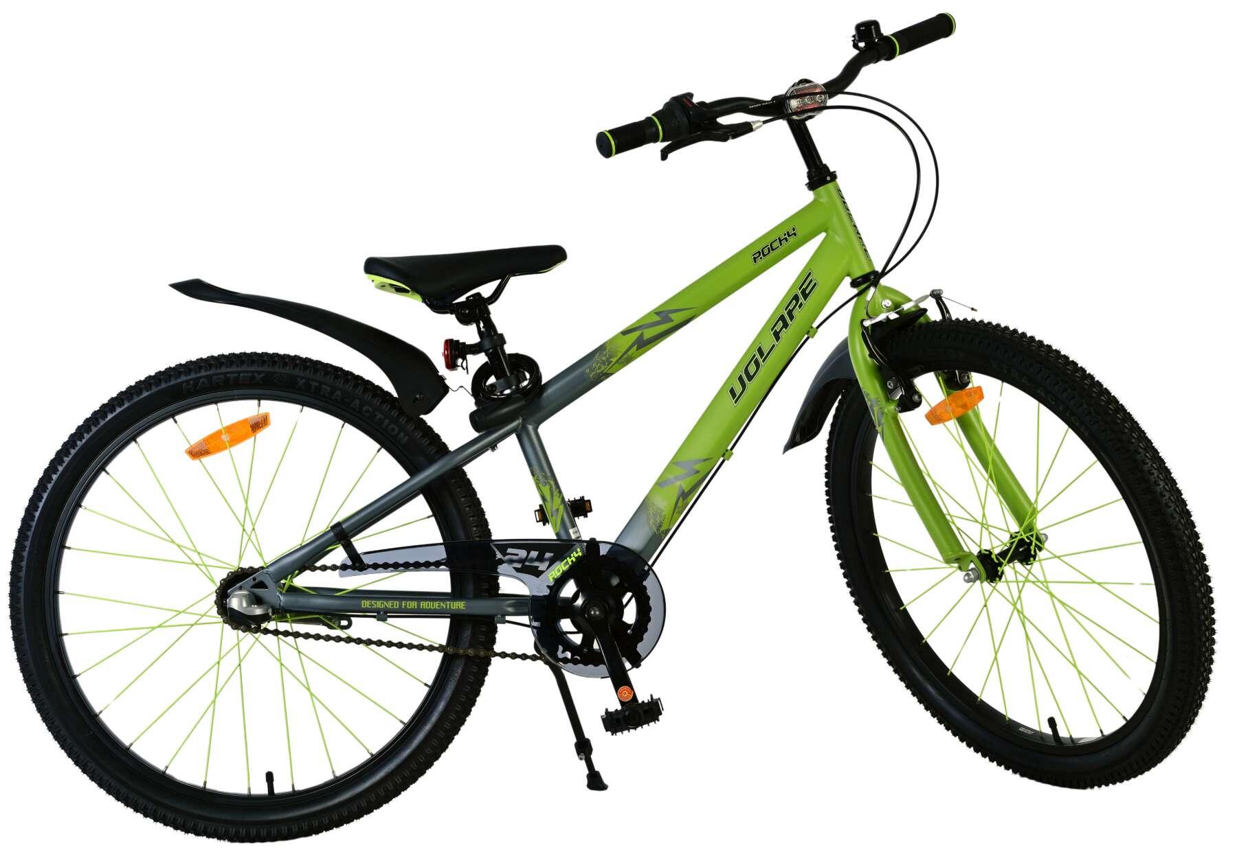 Volare Rocky Kinderfiets 24 inch met Shimano Nexus 3 versnellingen in groen 2/7
