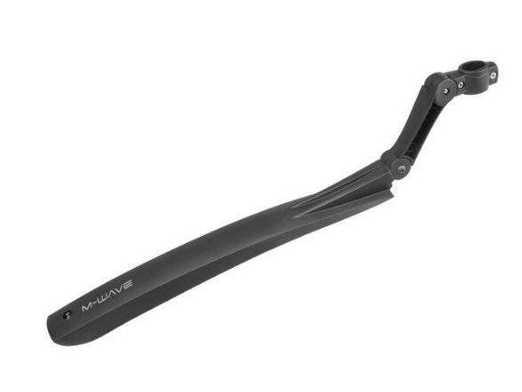 M-WAVE M-Wave Achterspatbord Mud Max II voor 20-29 inch fietsen zwart