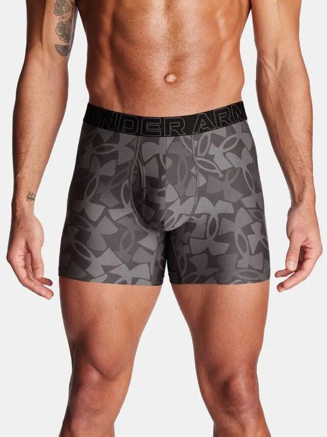 Boxerské Trenýrky UNDER ARMOUR M UA Perf Tech 6in - šedé 2/7