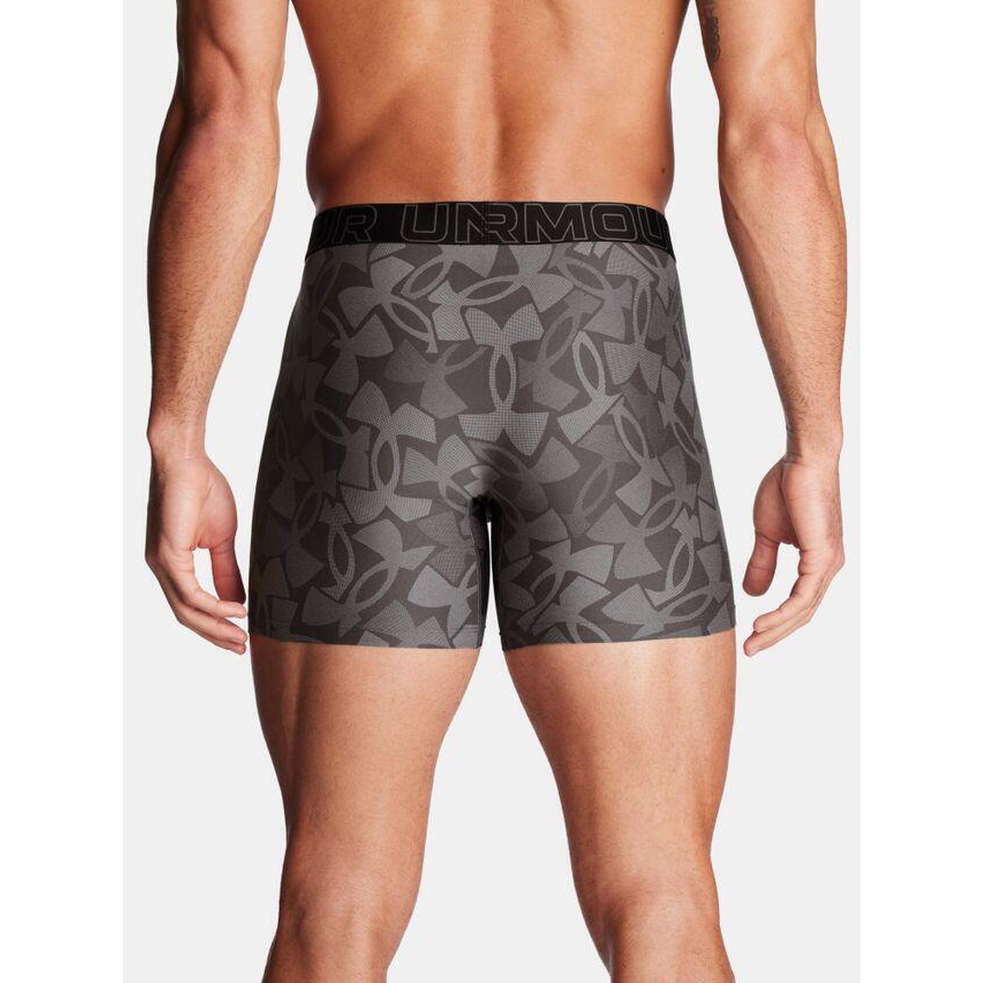 Boxerské Trenýrky UNDER ARMOUR M UA Perf Tech 6in - šedé